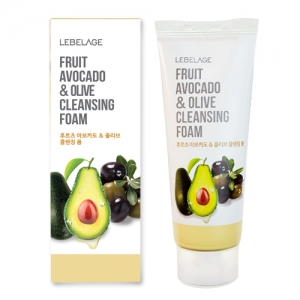 Fruit Avocado & Olive Cleansing Foam 100ml