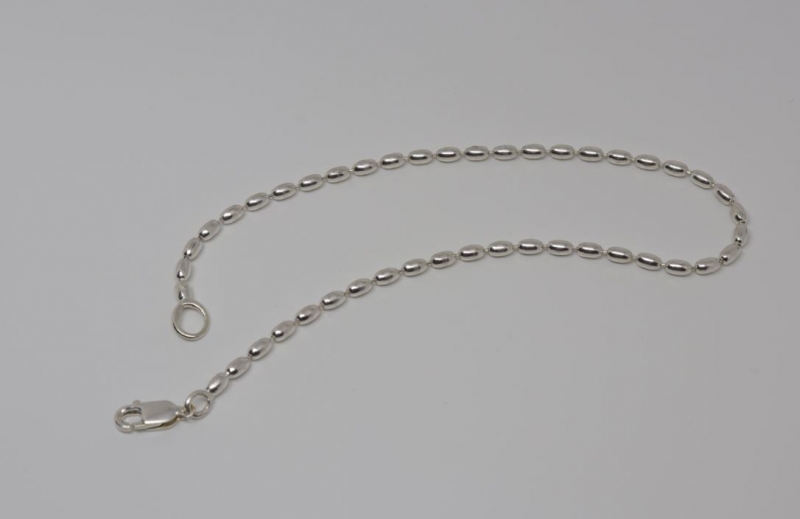 Sunflower seed chain anklet