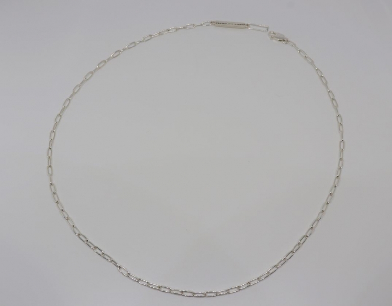 Mini square chain necklace