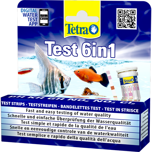 테트라 6in1 테스트 (pH, KH, GH, NO2, NO3, Cl2 6종 테스트)