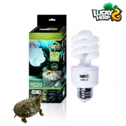 럭키허프 UVB 5.0 트로피칼 램프 13W / 거북이 파충류 조명