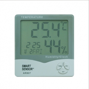 탁상용온습도계 AR807 - 온도범위 -50~70C, - 습도범위 10%RH~99%RH