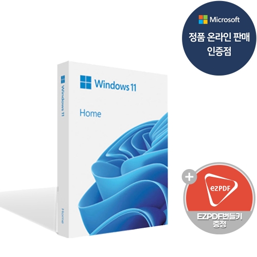 한국정품인증점 MS Windows 윈도우 11 Home FPP 한글 USB3.0 처음사용자용 홈 패키지